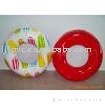 PVC inflatable swim ring and armband